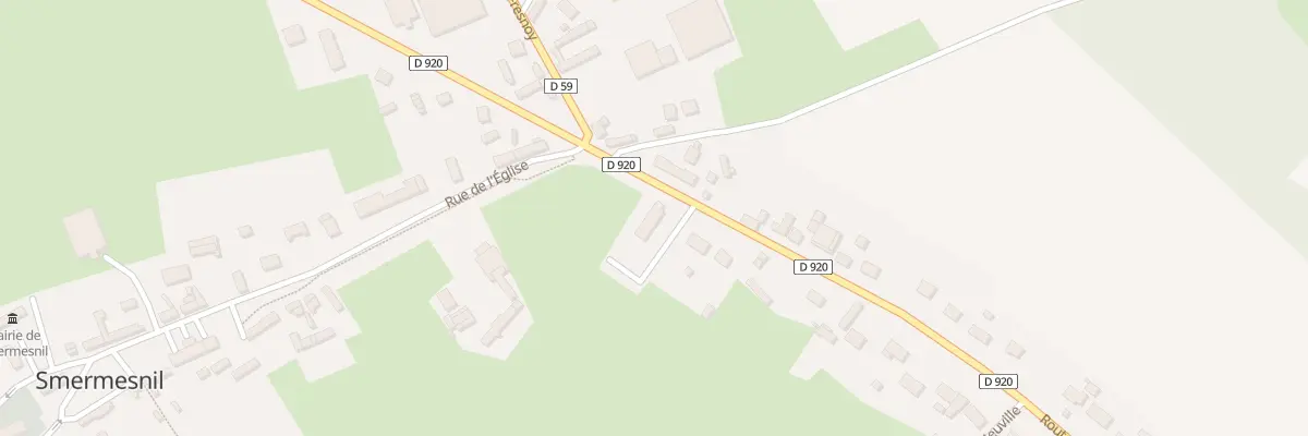 Plan du 10 Rte de Dieppe à Smermesnil
