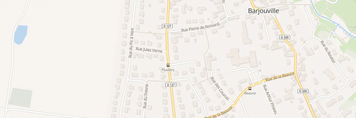 Plan du 29 Rue des Pluviers à Barjouville