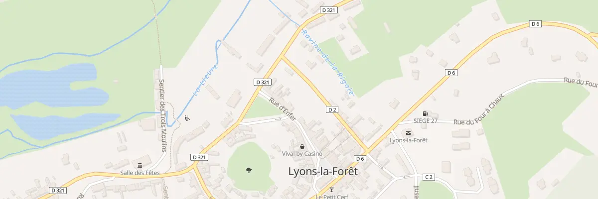 Plan du 4 Rue d’Enfer à Lyons-la-Forêt
