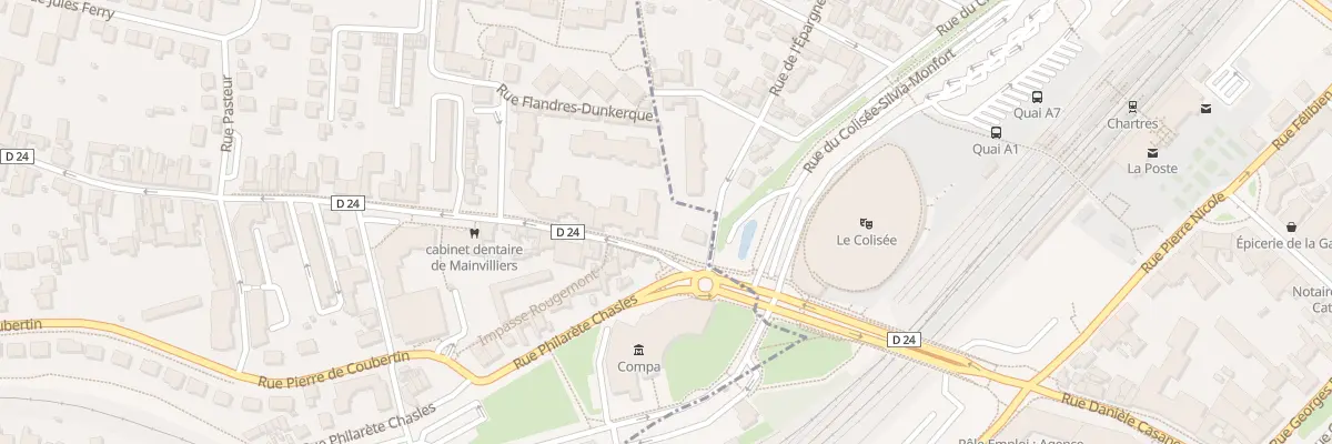 Plan du 6 Rue de la République à Mainvilliers