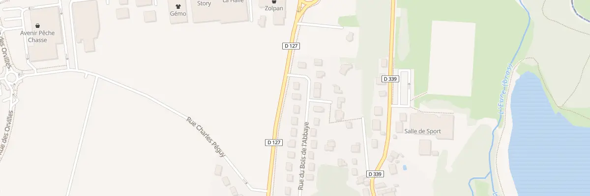 Plan du 19 Rue du Bois de l’Abbaye à Barjouville