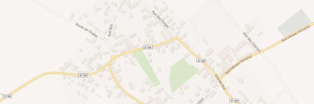 Plan du 49 Grande Rue à Berchères-Saint-Germain