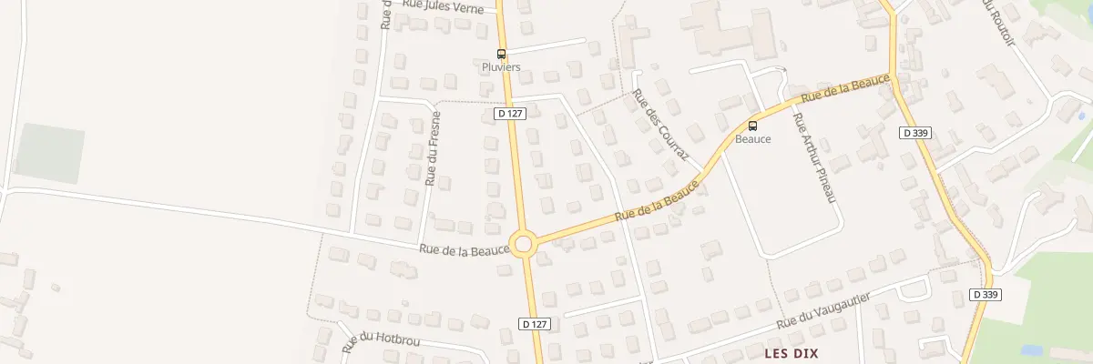 Plan du 37 Rue des Pluviers à Barjouville