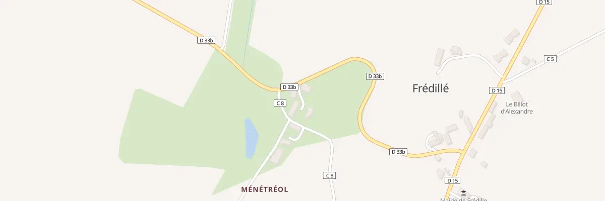 Plan du 5042 Menetreol à Frédille