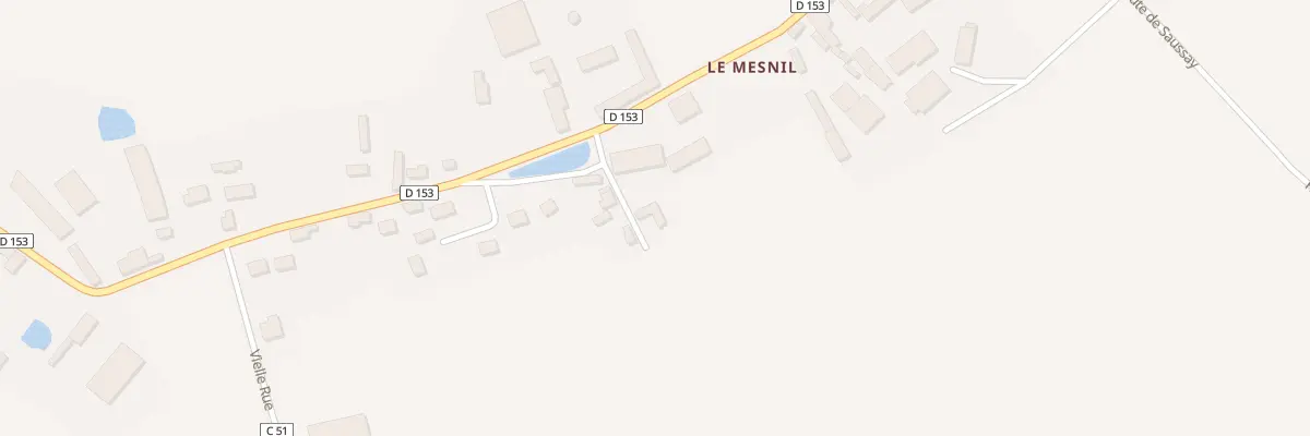 Plan du 28 Rue du Mesnil à Mesnil-Verclives