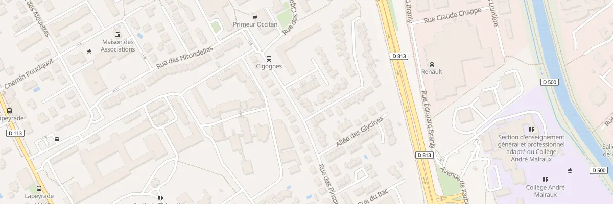 Plan du 28 Rue des Pinsons à Ramonville-Saint-Agne