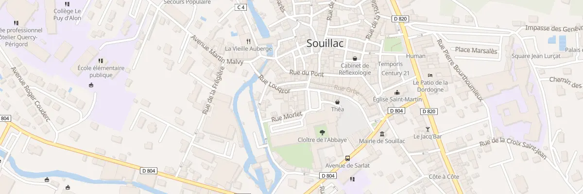 Plan du 19 Rue Louqsor à Souillac