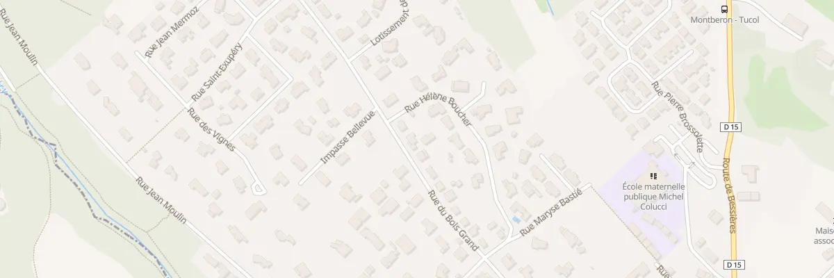 Plan du 18 Rue du Bois Grand à Montberon