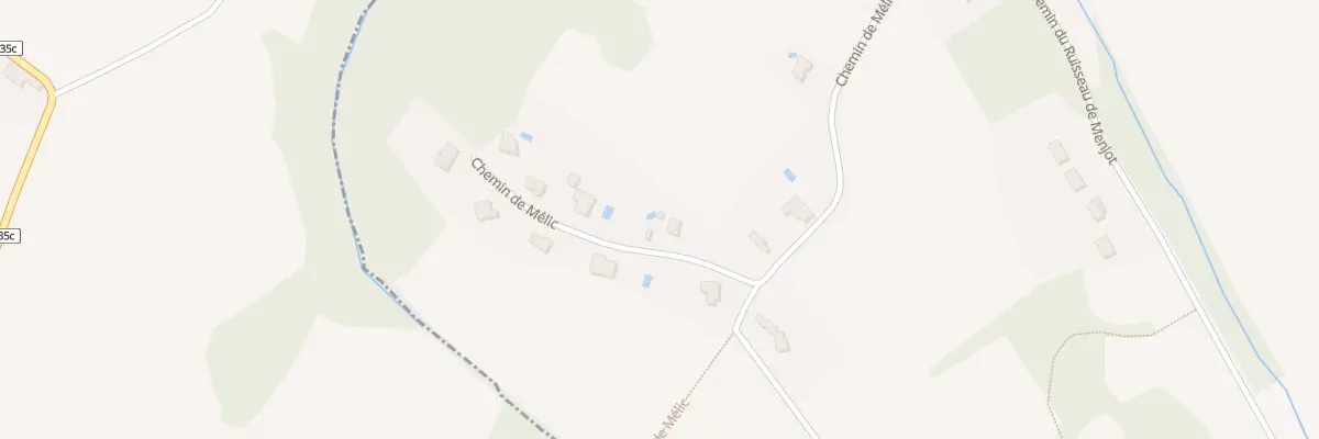 Plan du 50C Melic à Corronsac