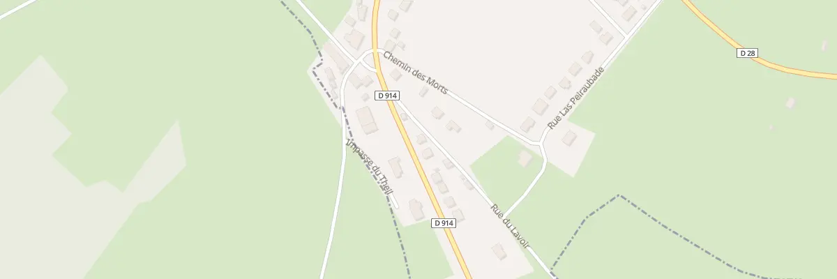 Plan du 3 Rue des Allées à Laurière