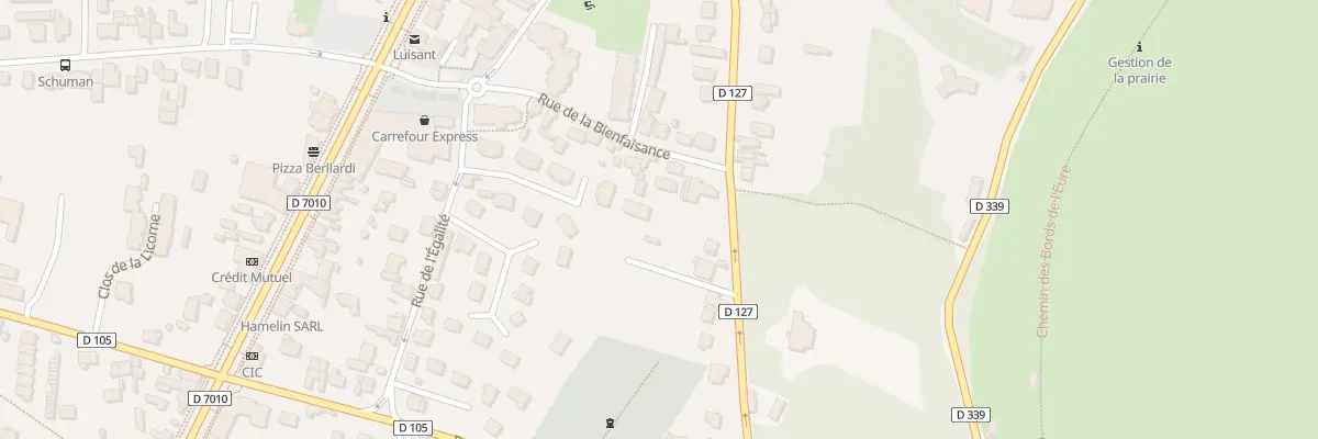 Plan du 52 Rue Pol Maunoury à Luisant