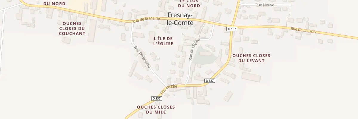 Plan du 12 Rue de l’Eglise à Fresnay-le-Comte