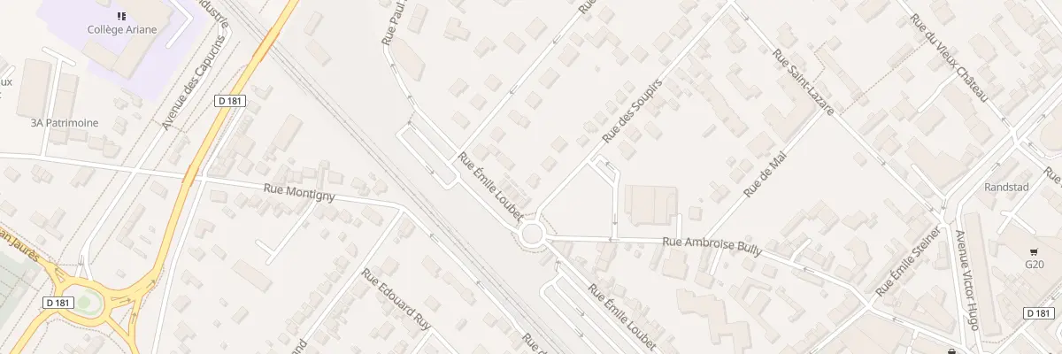 Plan du 34 Rue des Soupirs à Vernon
