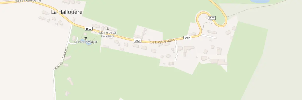 Plan du 5069 Bout de Bas Hameau à La Hallotière