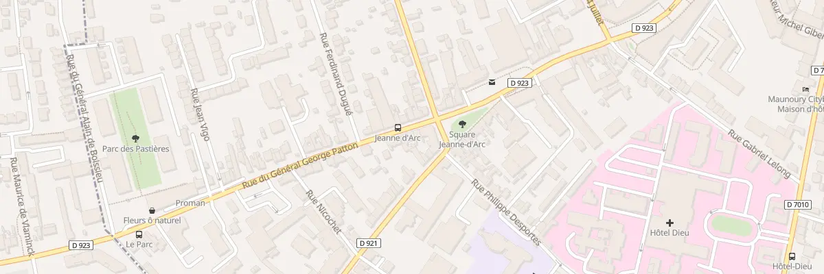 Plan du 3 Rue du Général George Patton à Chartres