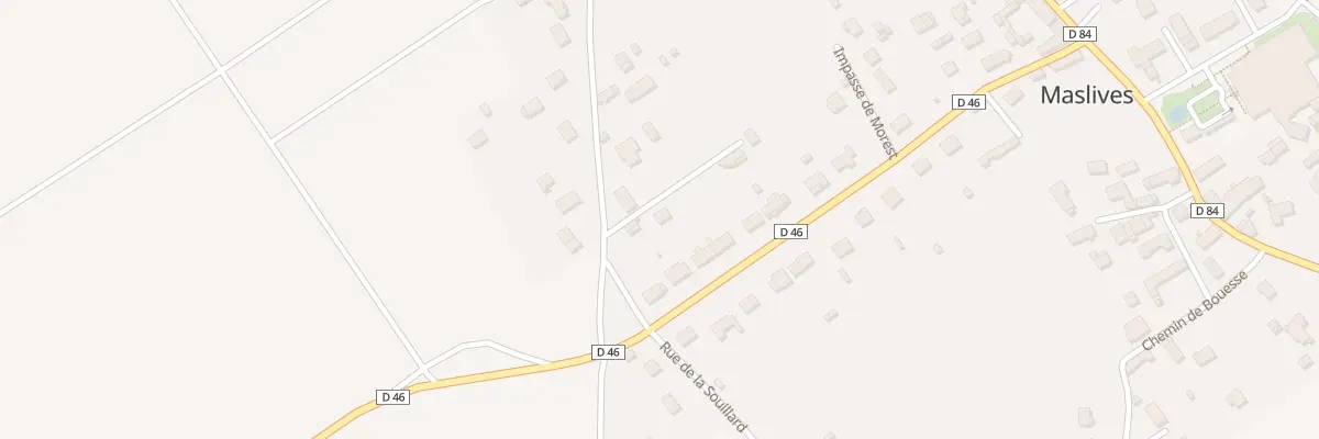 Plan du 34 Rue de la Grande Maison à Maslives