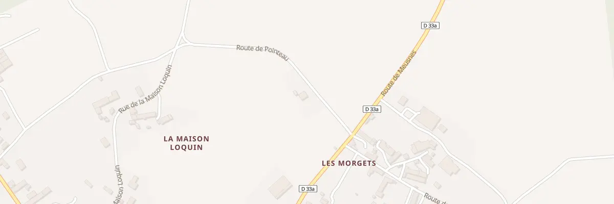 Plan du 87 Rte des Morgets à Lye