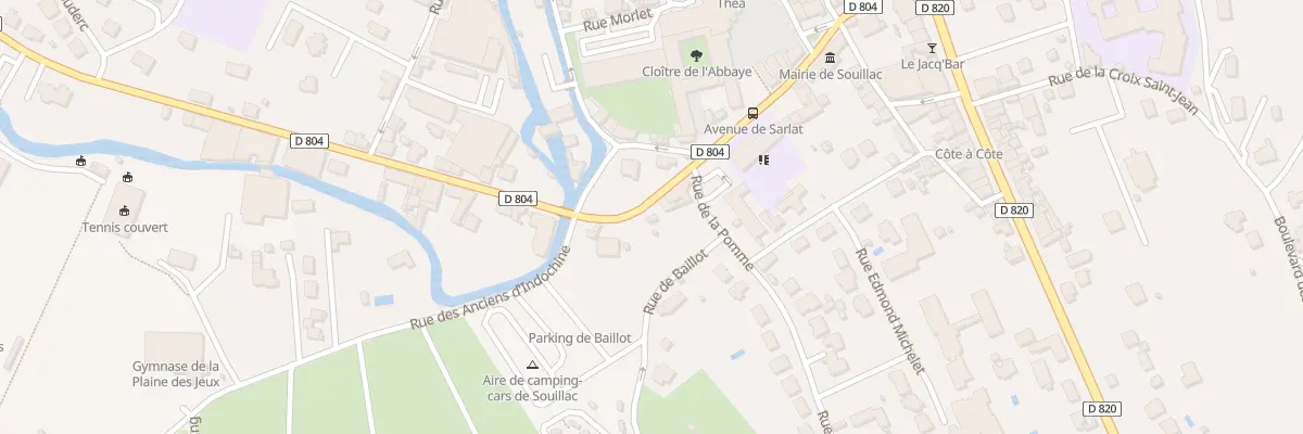Plan du 19B Av de Sarlat à Souillac