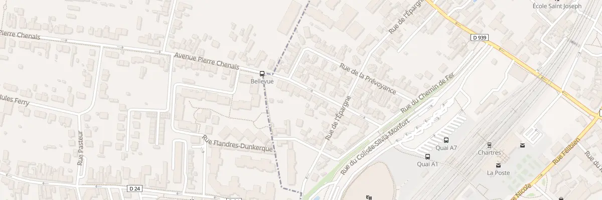 Plan du 15 Rue de la Concorde à Chartres