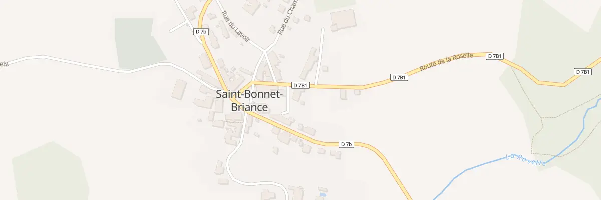 Plan du 5050 Du Bourg à Saint-Bonnet-Briance
