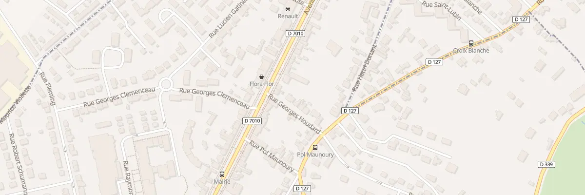 Plan du 1 Rue Georges Houdard à Luisant