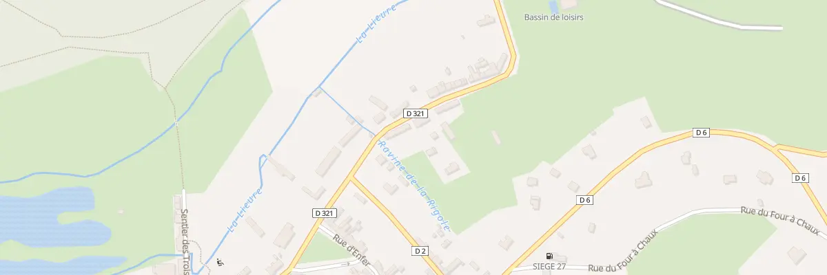 Plan du 4 Rue de la Rigole à Lyons-la-Forêt