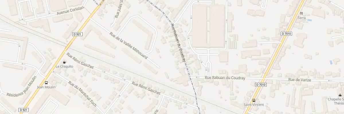 Plan du 31 Rue Rabuan du Coudray à Lucé