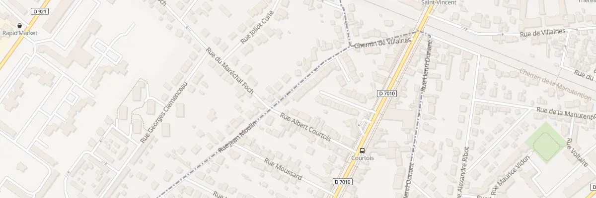 Plan du 37 Rue Jean Moulin à Luisant