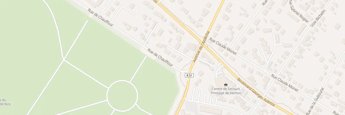 Plan du 4 Rue de Chauffour à Vernon