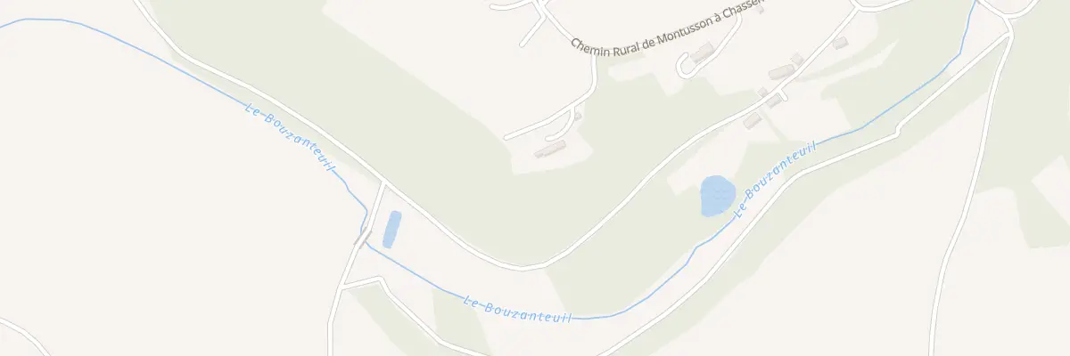 Plan du 3 Montusson à Chasseneuil