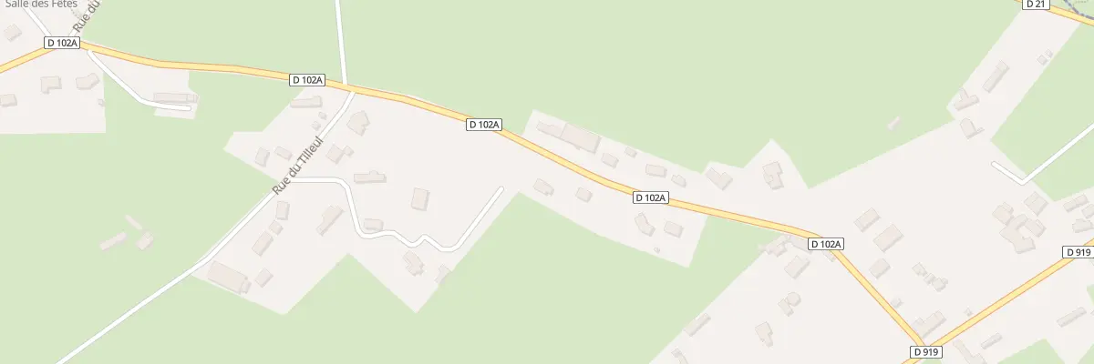 Plan du 450 Rue du Grand Quesnay à Mauquenchy