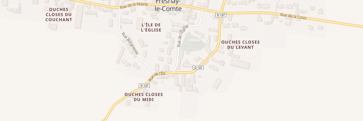 Plan du 3 Rue de l’Eglise à Fresnay-le-Comte