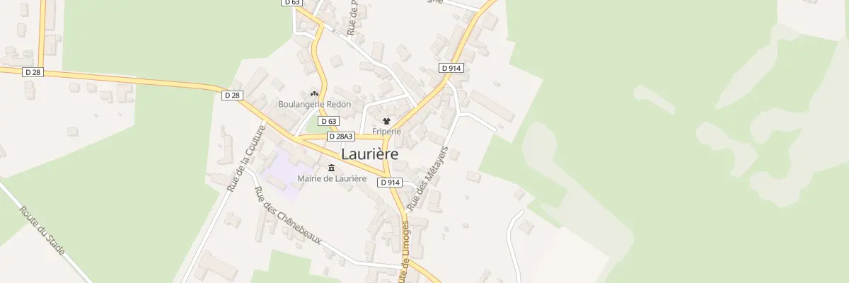 Plan du 4 Rue de Bénévent à Laurière