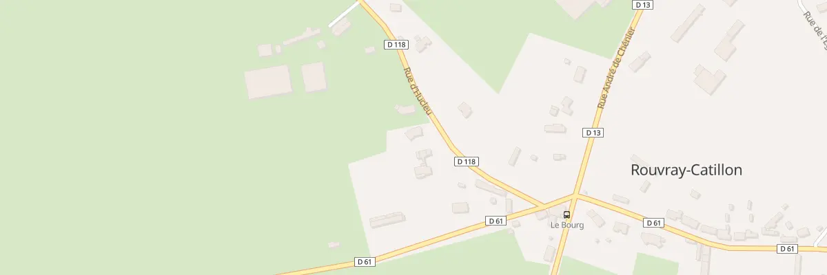 Plan du 143 Rue d’Hucleu à Rouvray-Catillon