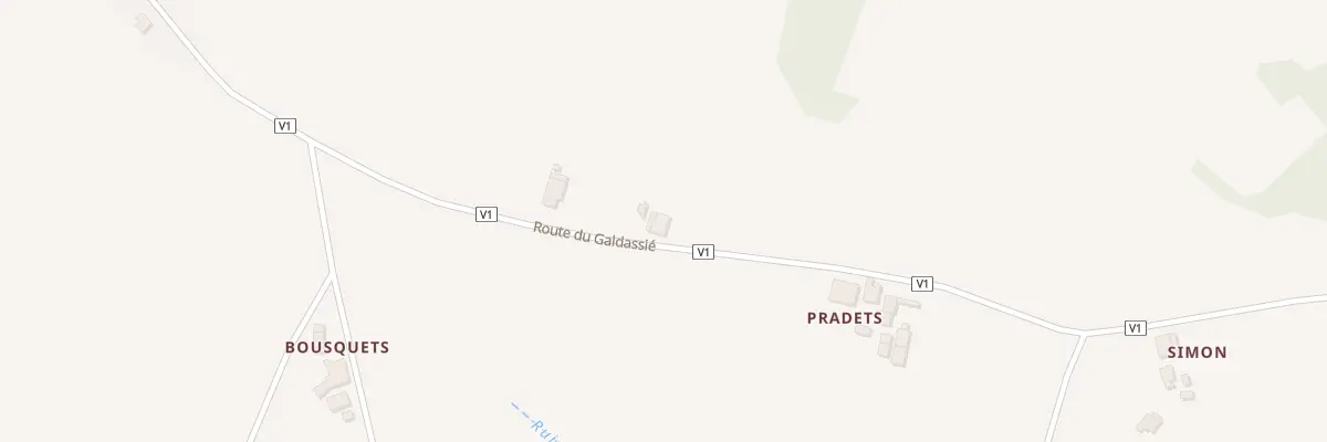Plan du 5044A La Nauze à Saint-Vincent-d’Autéjac