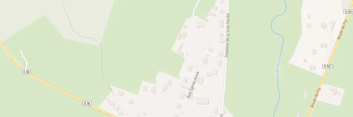 Plan du 257 Rue Sainte Anne à Nolléval