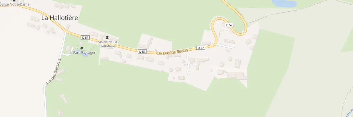 Plan du 5005 Bout de Bas Hameau à La Hallotière