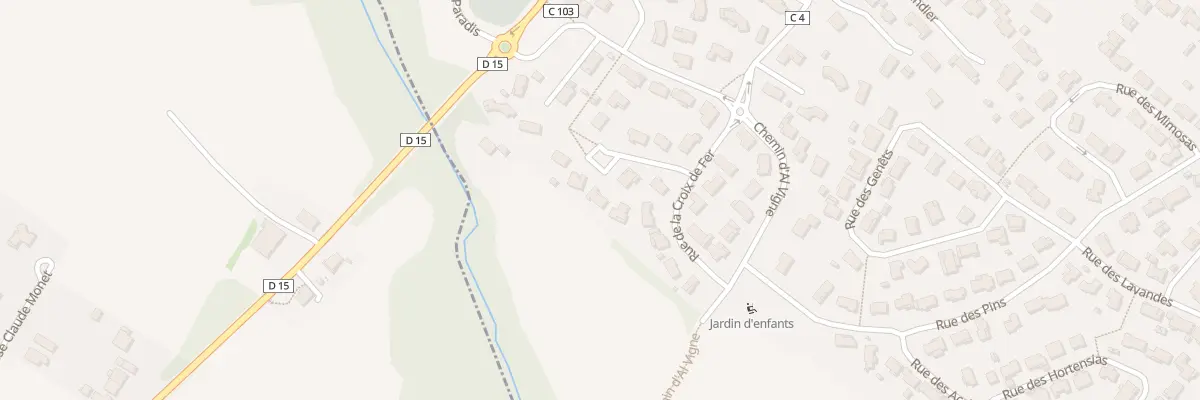Plan du 22 Imp des Muriers à Montberon