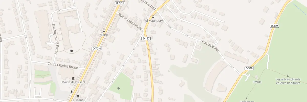 Plan du 17 Rue Pol Maunoury à Luisant