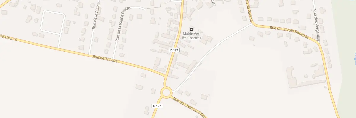 Plan du 21 Rue de la Barriere à Ver-lès-Chartres