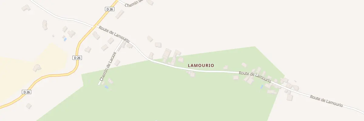 Plan du 1354 Rte de Lamourio à Montdoumerc