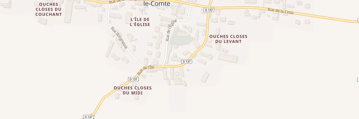 Plan du 6 Rue de l’Ile à Fresnay-le-Comte