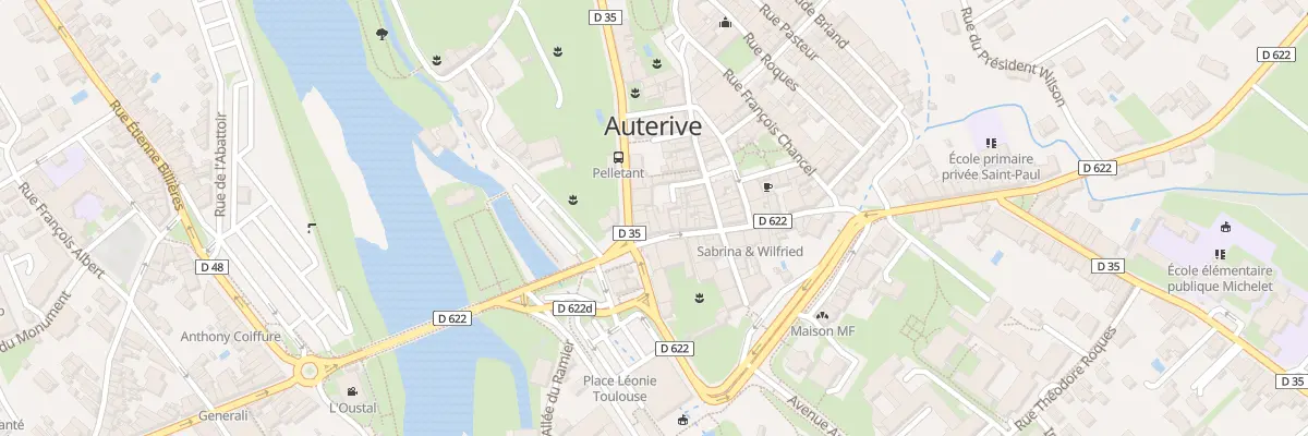 Plan du 3 Rue Anatole France à Marignac-Lasclares