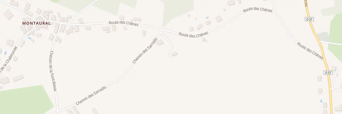 Plan du 2 Che Des Sarradis à Allassac
