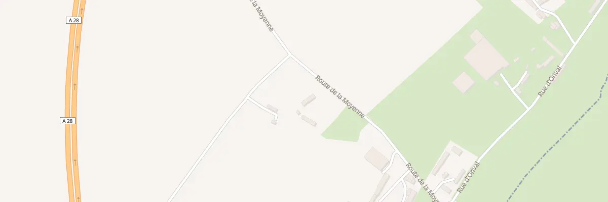 Plan du 5040 La Moyenne à Fesques