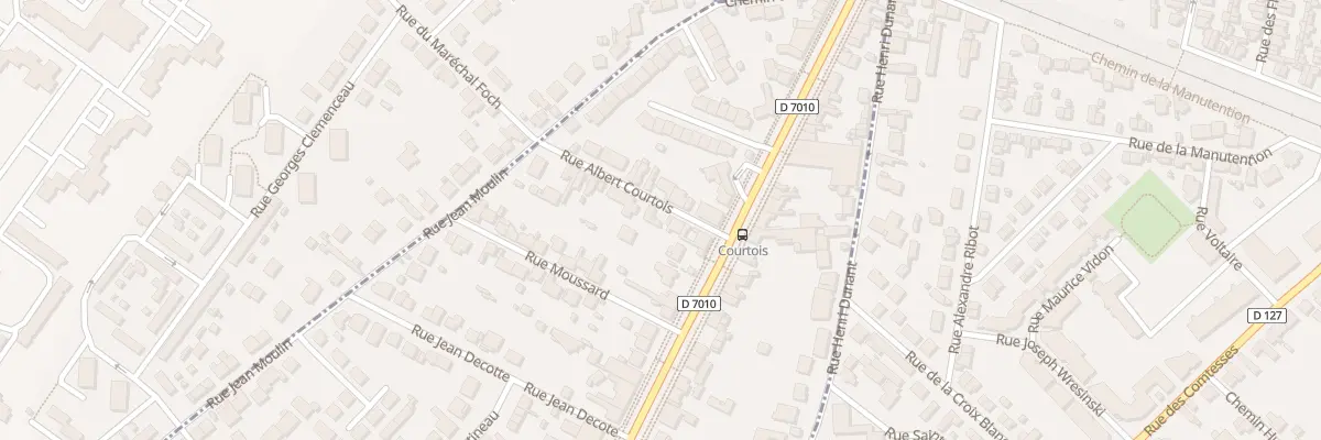 Plan du 3 Rue Albert Courtois à Luisant