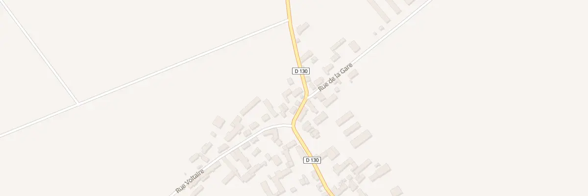 Plan du 3 Rue de la Gare à Pré-Saint-Martin