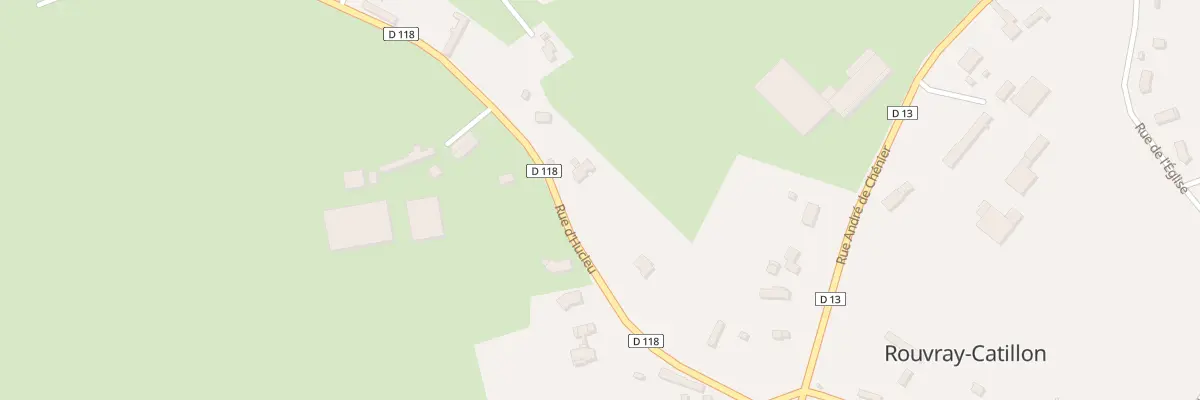 Plan du 246 Rue d’Hucleu à Rouvray-Catillon