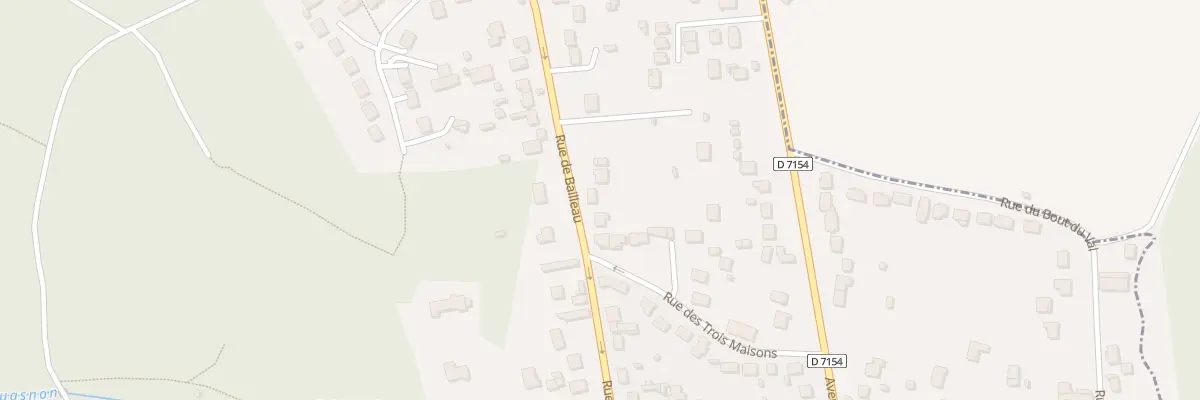 Plan du 64 Rue de Bailleau à Lèves