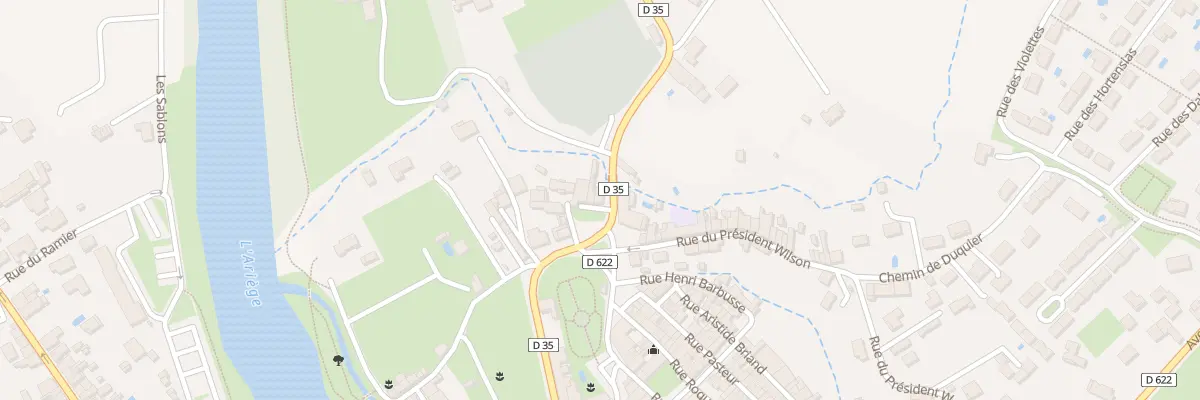 Plan du 8 Pl St Roch à Auterive